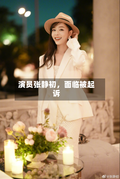 演员张静初，面临被起诉