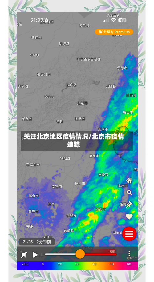 关注北京地区疫情情况/北京市疫情追踪